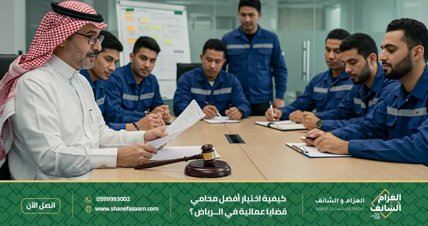 أفضل محامي قضايا عمالية في الرياض