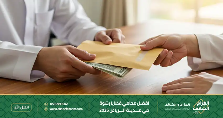 افضل محامي قضايا رشوة في الرياض 2025