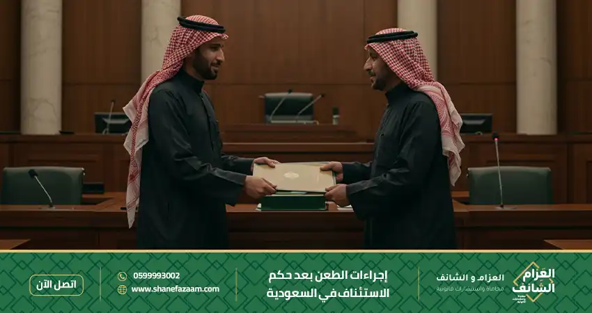 الطعن بعد حكم الاستئناف في السعودي