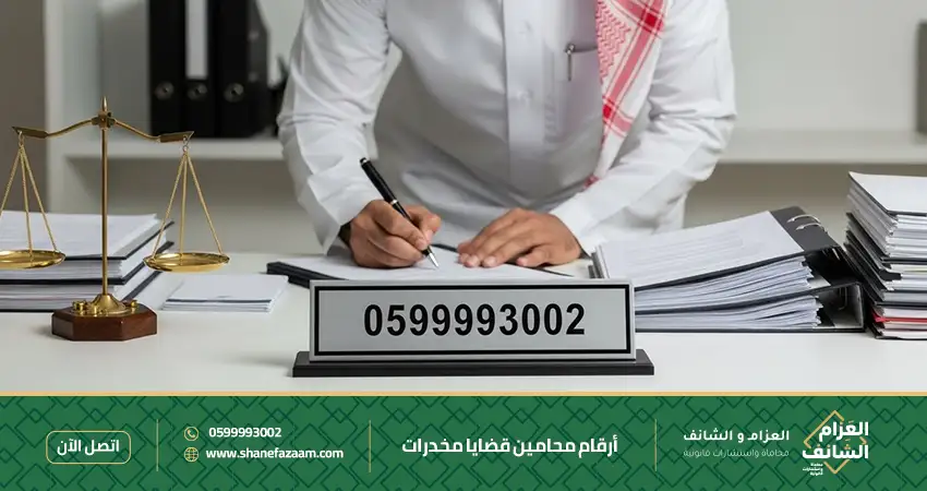 أرقام محامين قضايا مخدرات