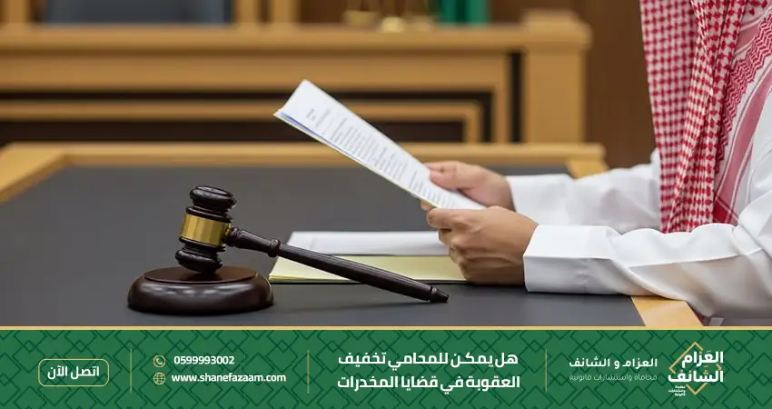 هل يمكن للمحامي تخفيف العقوبة في قضايا المخدرات