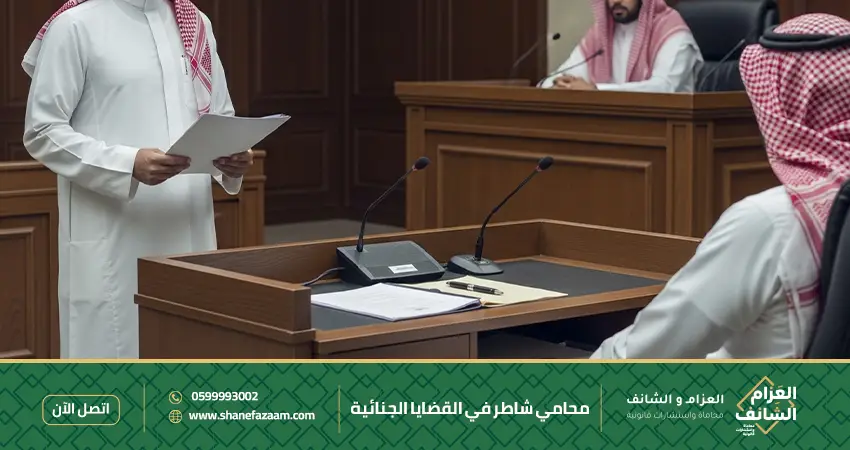 محامي شاطر في القضايا الجنائية