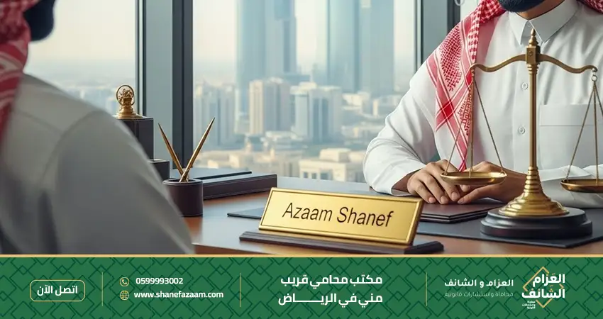 مكتب محامي قريب مني في الرياض