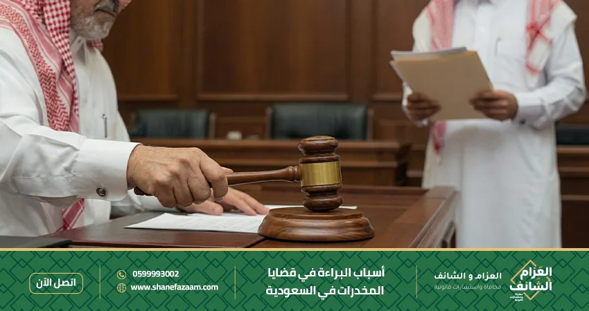 أسباب البراءة في قضايا المخدرات في السعودية عدم كفاية الأدلة