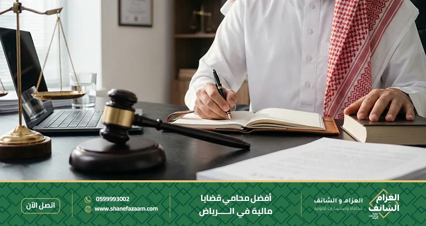 أفضل محامي قضايا مالية في الرياض