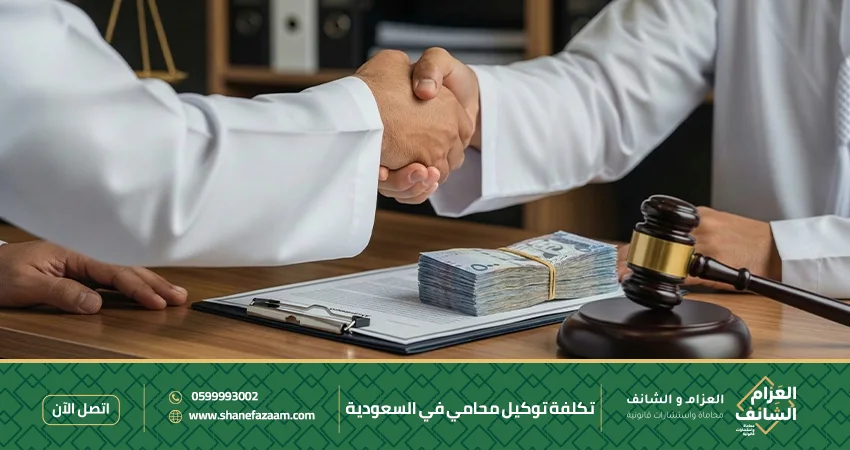 تكلفة توكيل محامي في السعودية