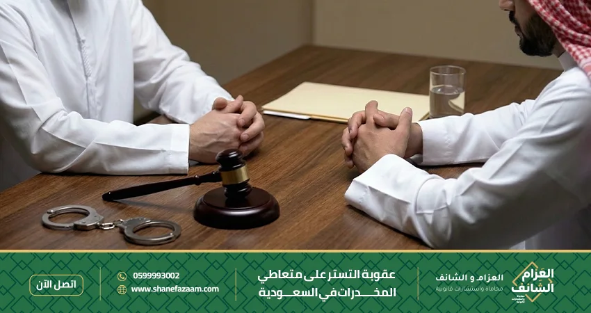 عقوبة التستر على متعاطي المخدرات في السعودية