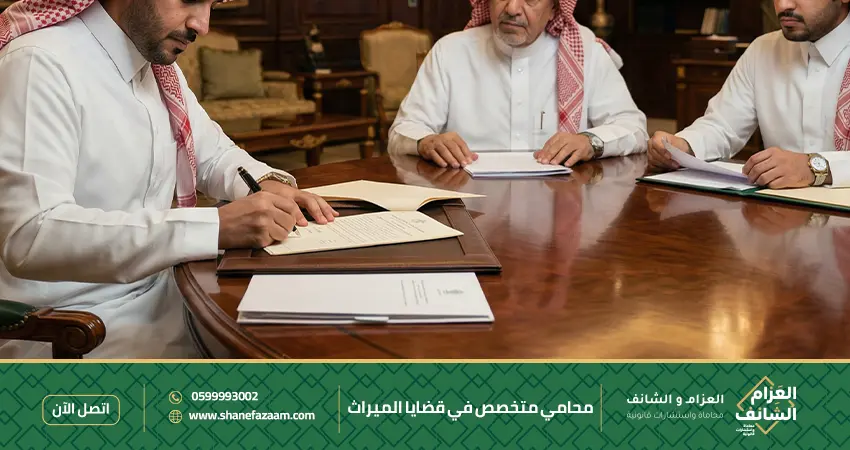 محامي متخصص في قضايا الميراث