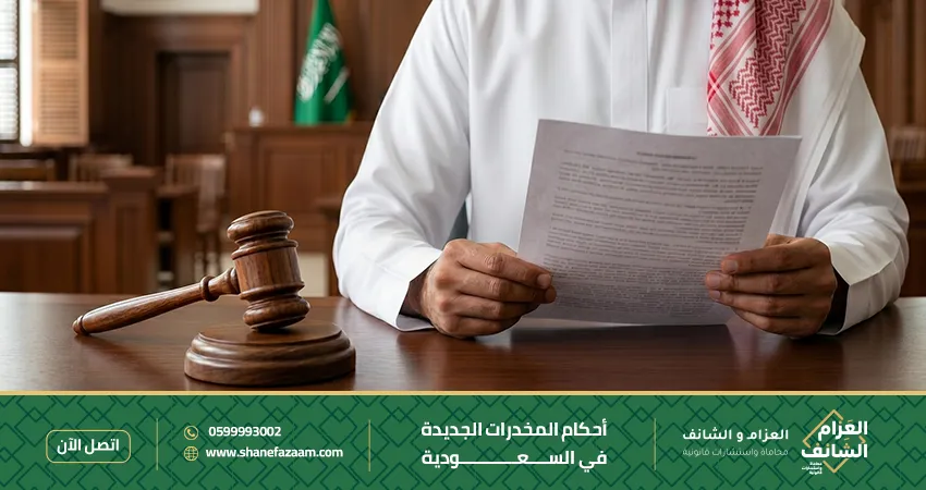 أحكام المخدرات الجديدة في السعودية