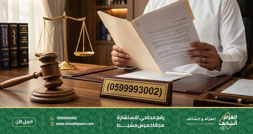 رقم محامي للاستشارة مجانا خميس مشيط