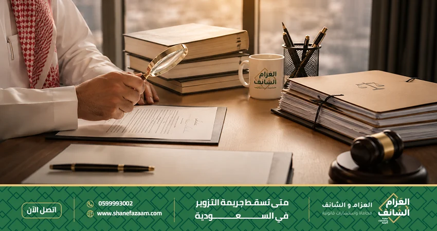 متى تسقط جريمة التزوير في السعودية؟ وكيف يمكن إثباتها؟